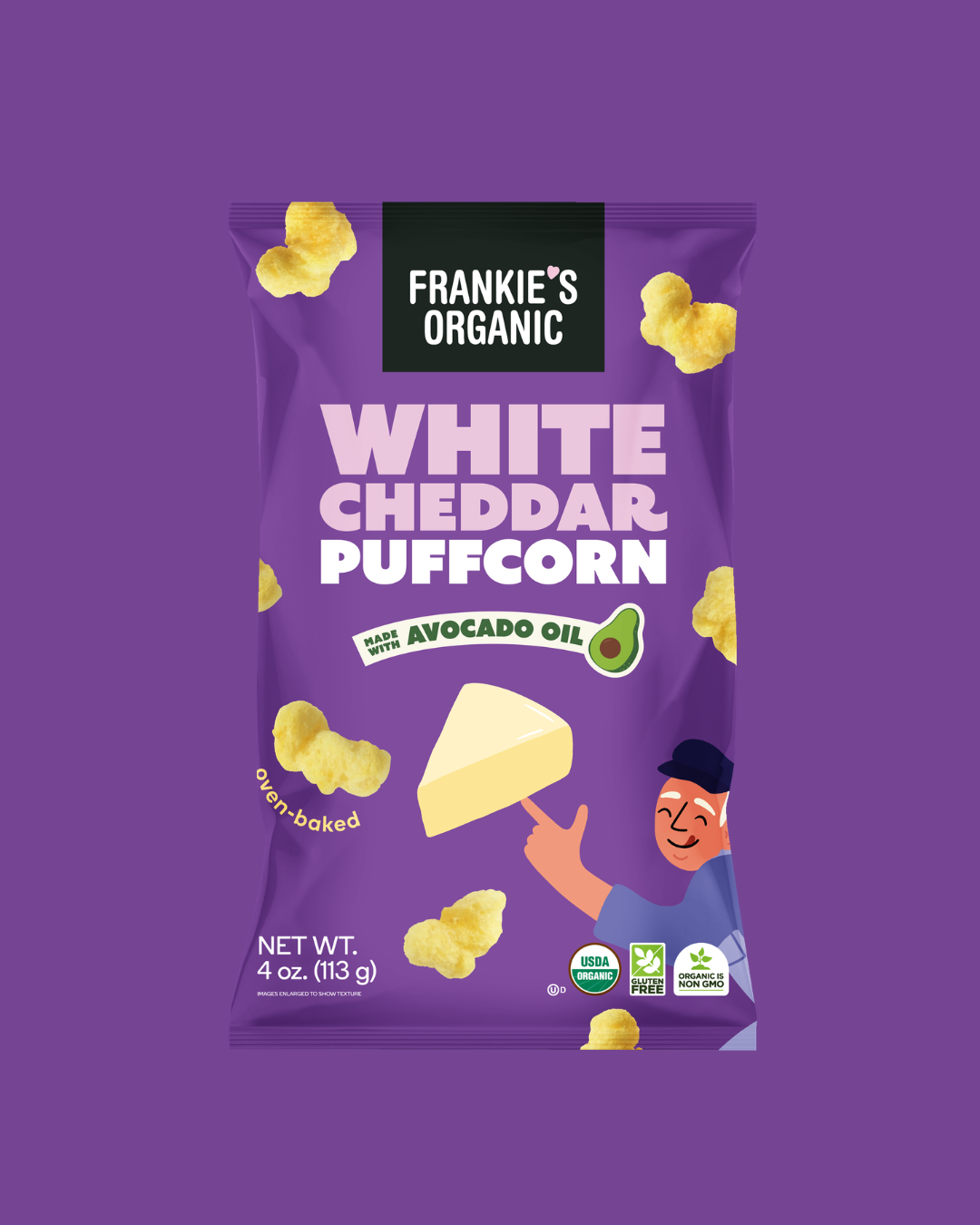 WHITE CHEDDAR PUFFCORN